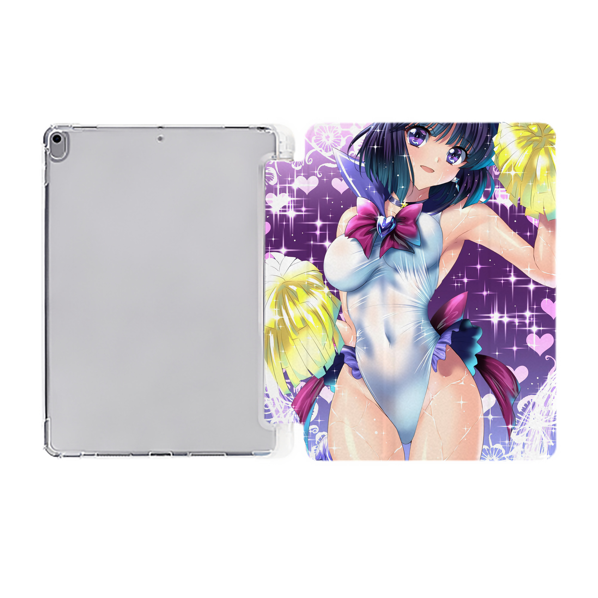 （画像用） 美少女戦士セーラームーン Sailor Moon IPad ケース ペン収納付き 三つ折りスタンド PUレザー×シリコン 対応機種9.5/10.5/10.9インチ